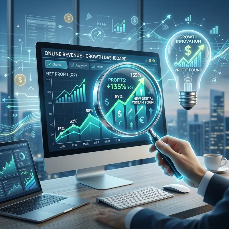 Discover Profits Online with Sleek Design