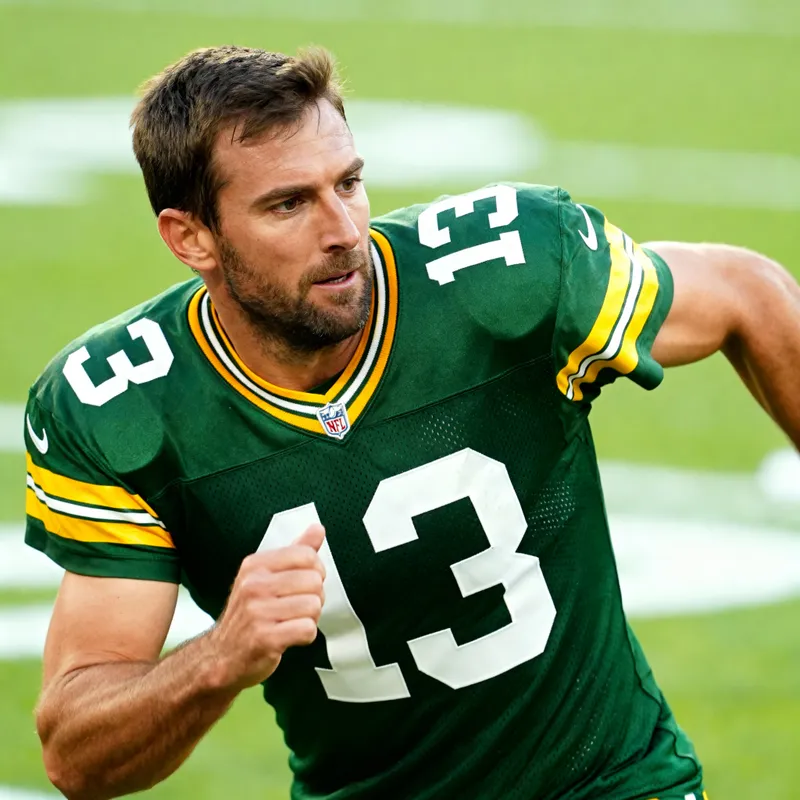 Green Bay Packers Player No. 13 Photo