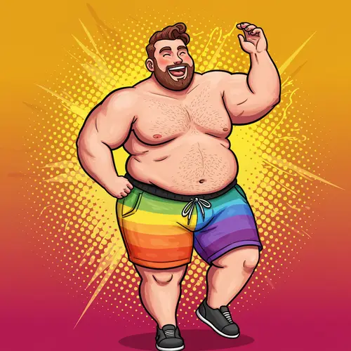 Vibrant Pop Art Celebration of LGBTQ+ Life