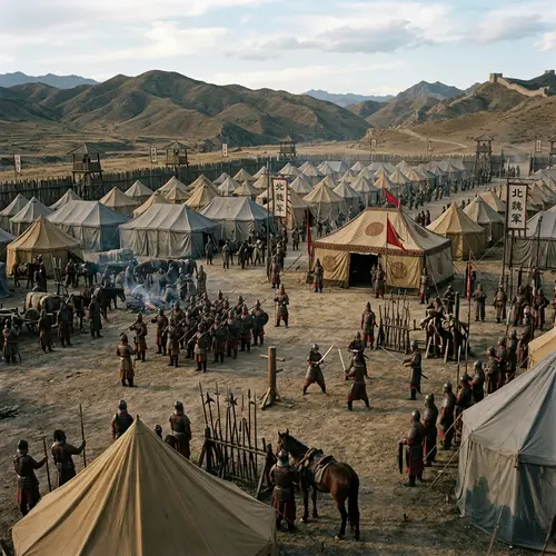 Mulan's Military Camp: A Journey into Valor
