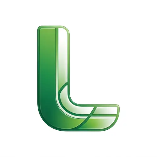 Professional 'L' logo for Excel software