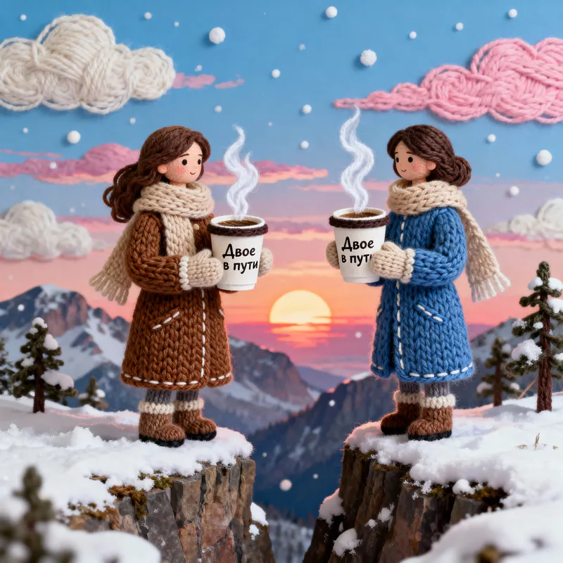 Cozy Yarn Creations: Knit Women in the Ural Mountains