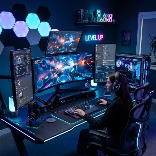 Futuristic Gaming Setup: Upgrade Your Experience
