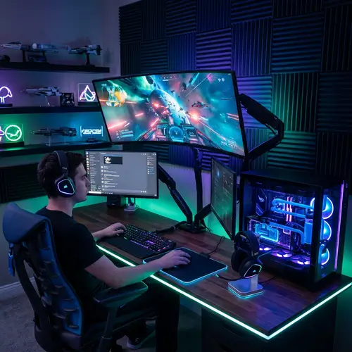Futuristic Gaming Setup: Revolutionize Your Play