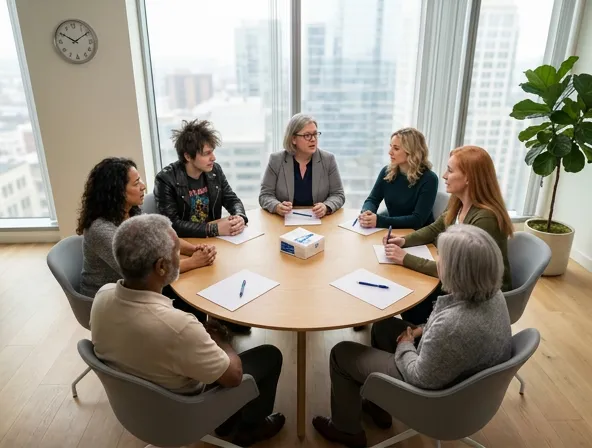 Professional Mediation Room for Focused Conversations
