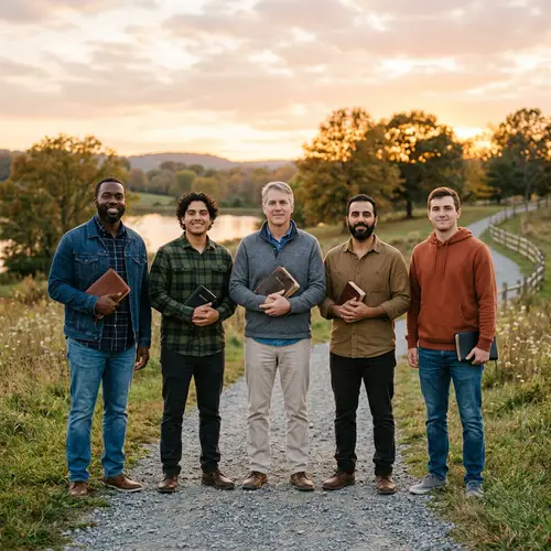 Men with the Bible: Diversity in Faith