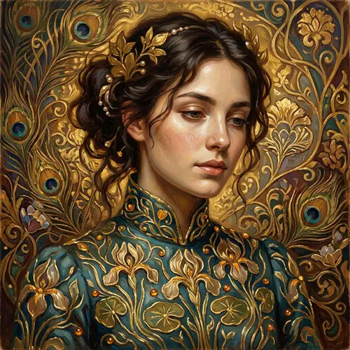 Charming Aesthetics of Human Form in Art Nouveau Portrait