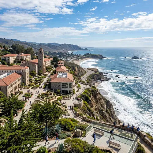 Stunning University Views of the Pacific Ocean