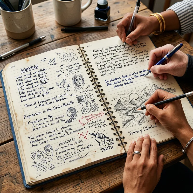 Notebook Freedom: Express Doodles, Poems & Stories Notebook Freedom: Express Doodles, Poems & Stories