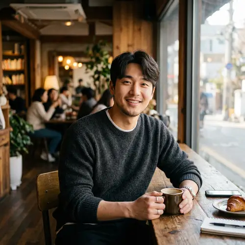 Authentic Korean Man Portraits