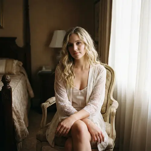 Stunning Boudoir Photos of Pretty Blonde Models