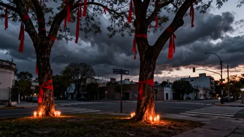 Dramatic Dusk in Buenos Aires: A Photorealistic View