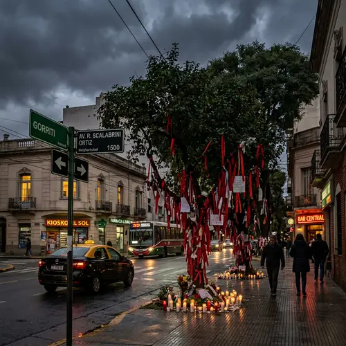 Dramatic Dusk in Buenos Aires: A Photorealistic View