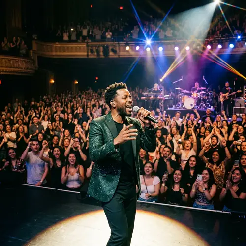 Powerful Performance by a Black Recording Artist