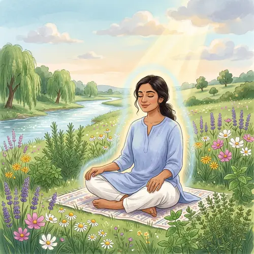 Serene Healing Environment: Comfort & Tranquility in Nature