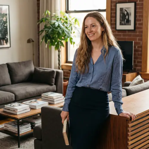 Real Beauty Captured in a Modern Living Space