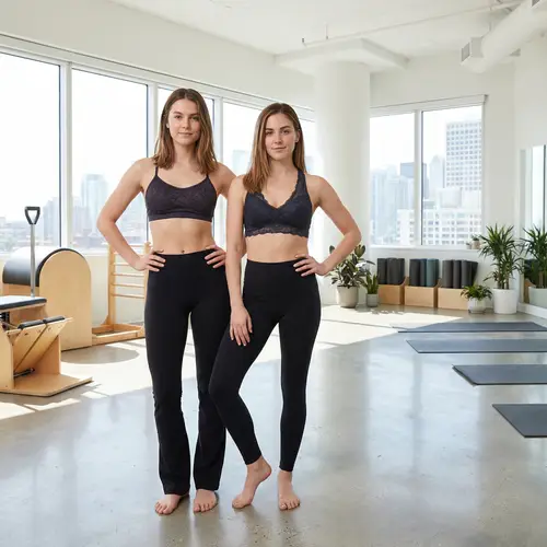 Fitness Confidence: Stylish Yoga Look