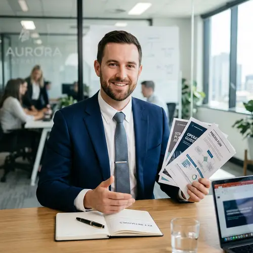Professional Male Business Portrait for Presentations