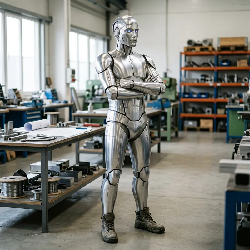 Aluminium Man - Unique Art and Craft