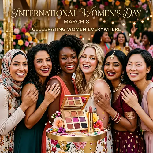 International Women's Day | Celebrating Diversity with Luxury Cosmetics