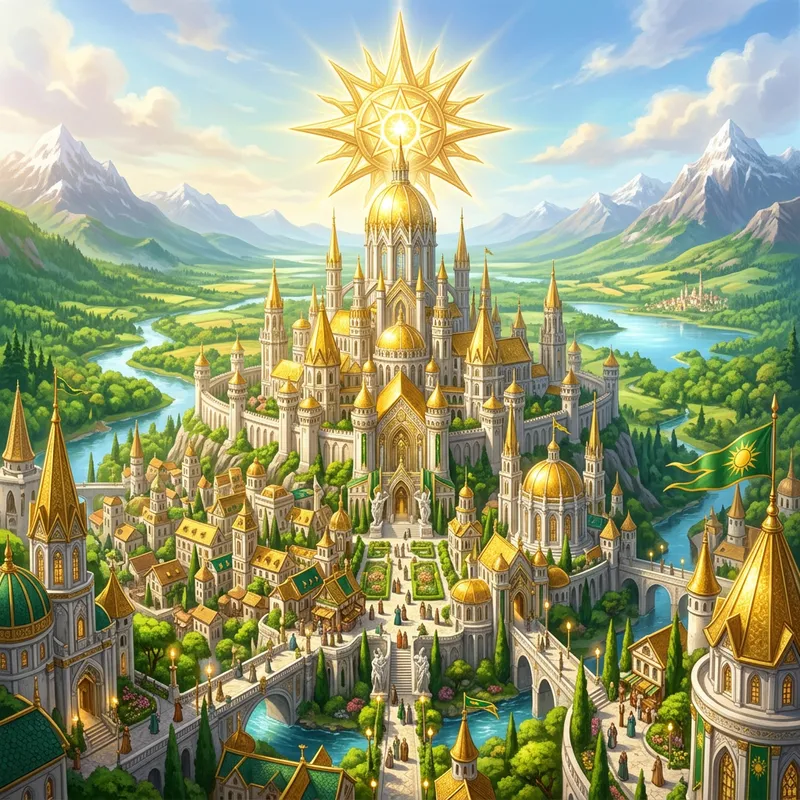 Elyndor: Realm of Light & Shadow Map