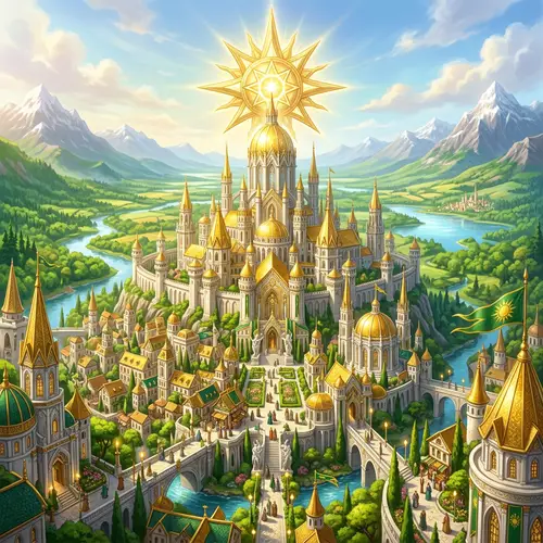 Elyndor: Realm of Light & Shadow Map