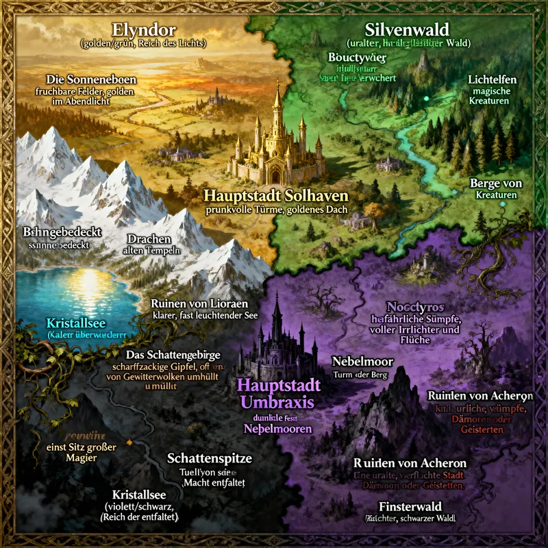 Elyndor: Realm of Light & Shadow Map Elyndor: Realm of Light & Shadow Map