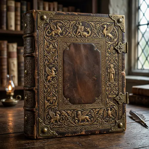 Medieval Book Cover Design | Antique Bookcraft