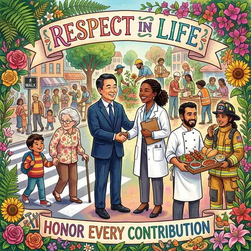 Respect in Life: Celebrating Diverse Contributions