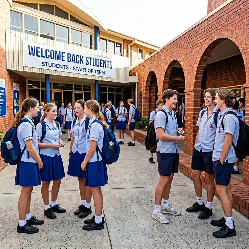 Youthful Ambiance at Secondary School - Ly Thuong An's Tale