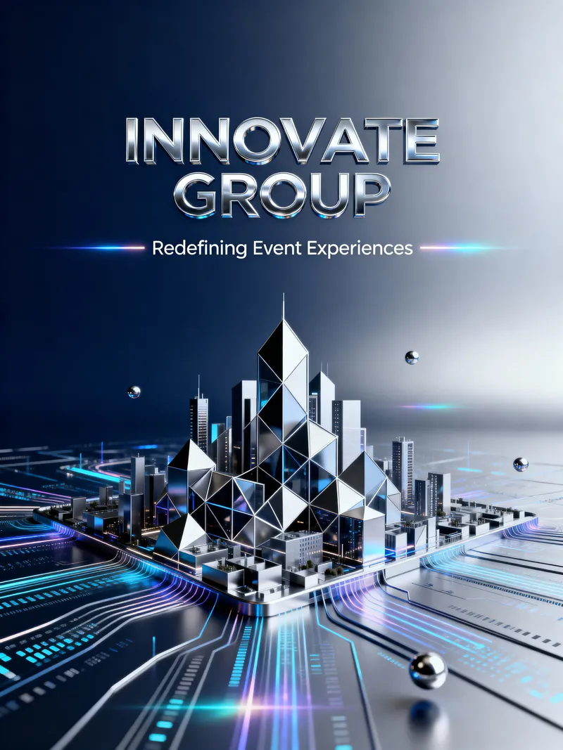 Innovative Event Company Splash Screen Design