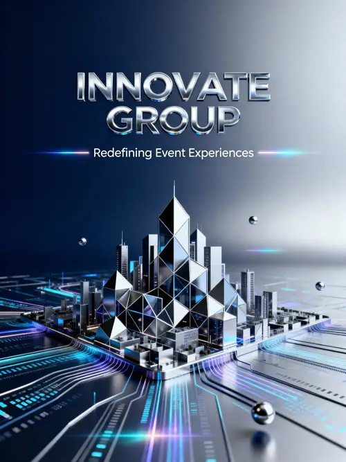 Innovative Event Company Splash Screen Design