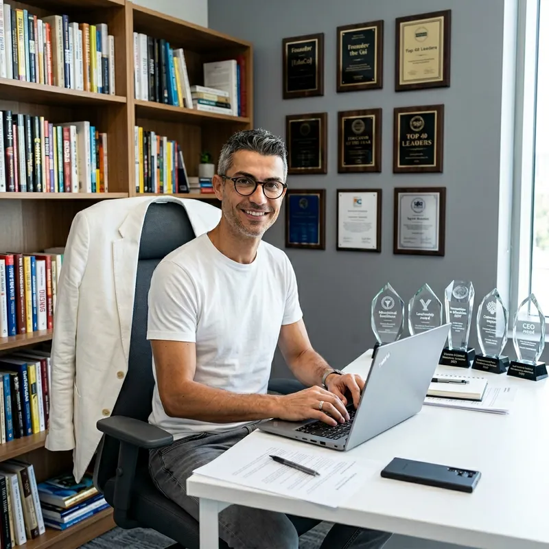 40-Year-Old Academic Entrepreneur & Father | Educational Company Head