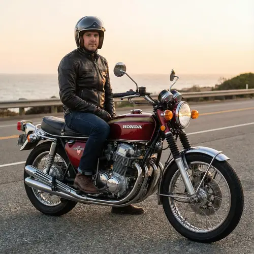 Biker Adventures: Riding a Honda Motorcycle