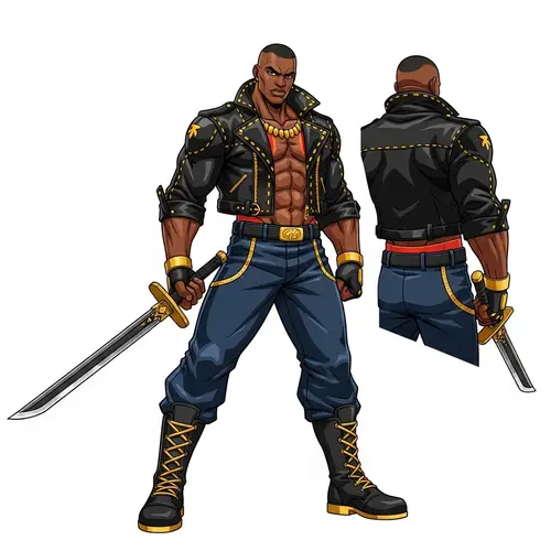 Create a Unique 2D Fighting Game Character