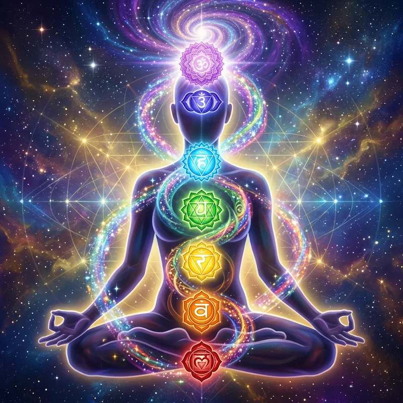 Unlocking Vital Energy: Discover the Magic of Chakras with Colorful Patterns