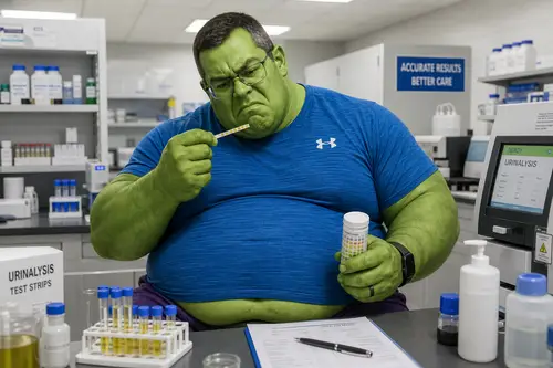 Frustrated Hulk in a Clinical Lab Setting