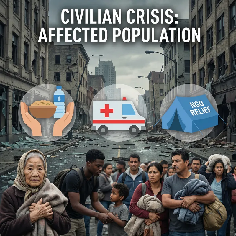 Aid & Support for Civilian Population in Crisis