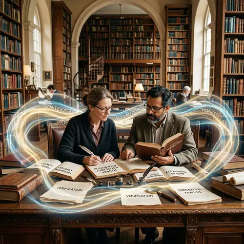 Ethical Use of Information: Scholarly Examining of Facts and Interpretation