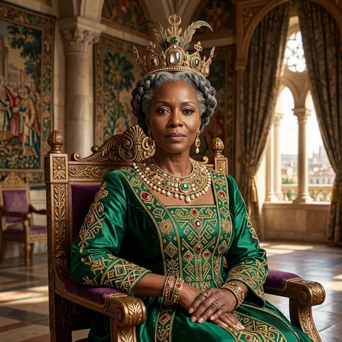 Black Empress: Majestic Beauty of Nature