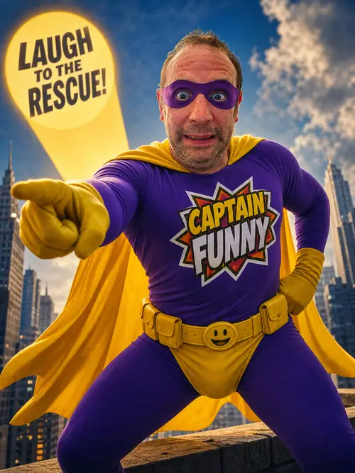 Be a Comedy Superhero: Embrace Your Fun Side