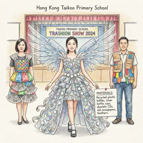 Creative Trashion Show Dress Designs