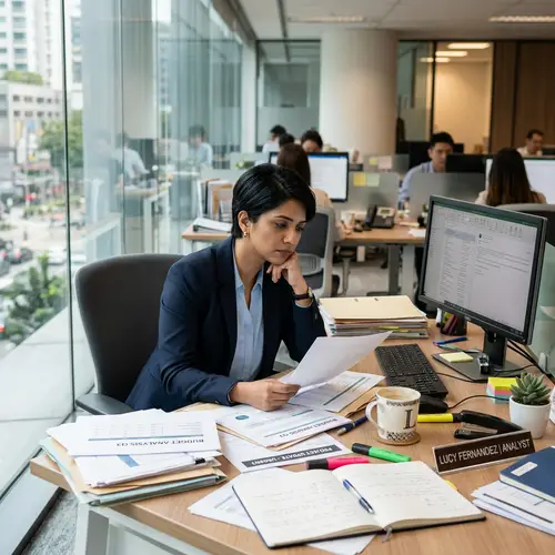 Lucy | South Asian Woman in Formal Office Attire
