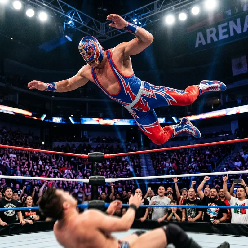 Reymsterio High-Flying Luchador Wrestler