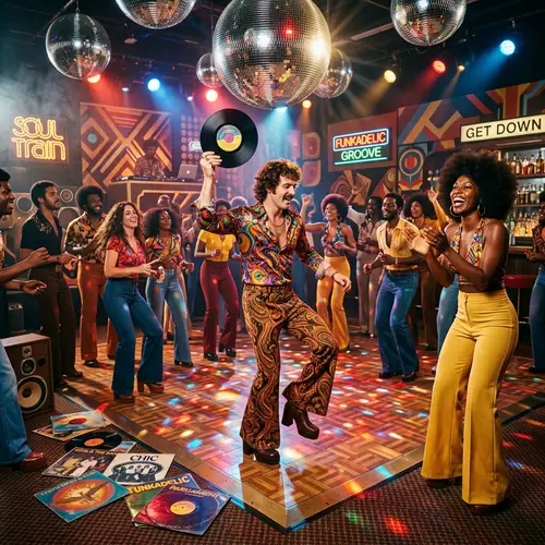 1970s Funk Culture Dance Scene