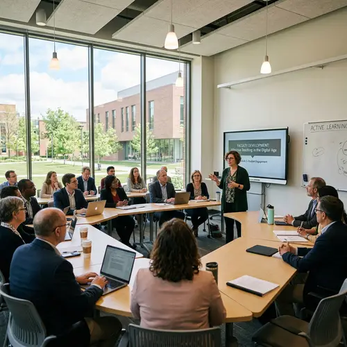 University Faculty Training in Modern Classroom