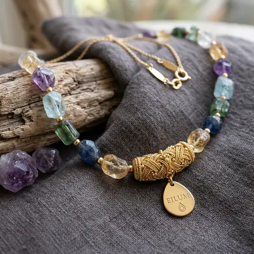 Elegant Natural Gemstone Necklace for Luxe Appeal