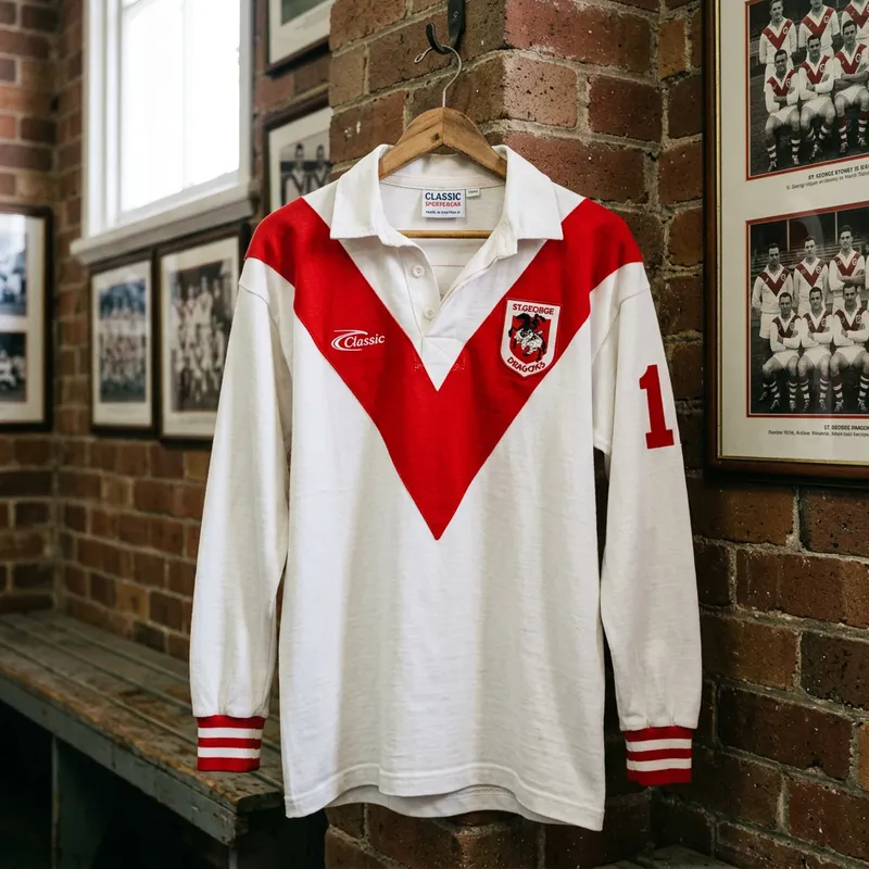 St. George Sydney Replica Rugby Jersey - Long Sleeve St. George Sydney Replica Rugby Jersey - Long Sleeve
