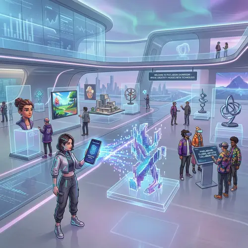 Pixelarium Virtual Showroom: Revolutionizing Art Tech