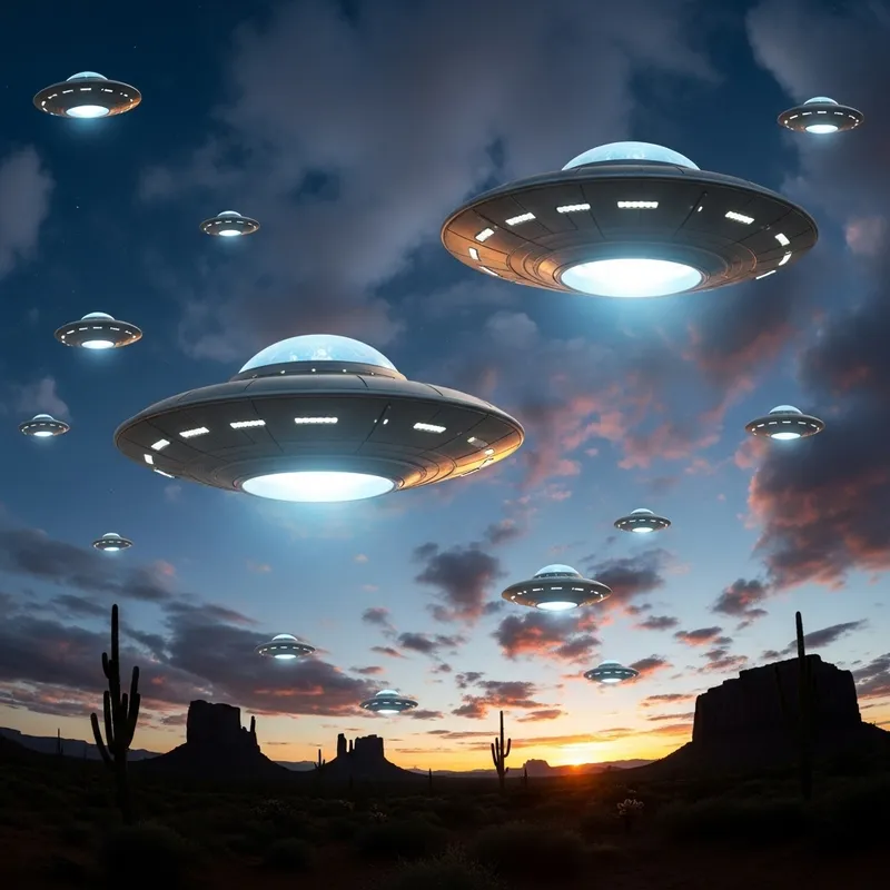 Flying Saucer UFOs: Explore the Unknown